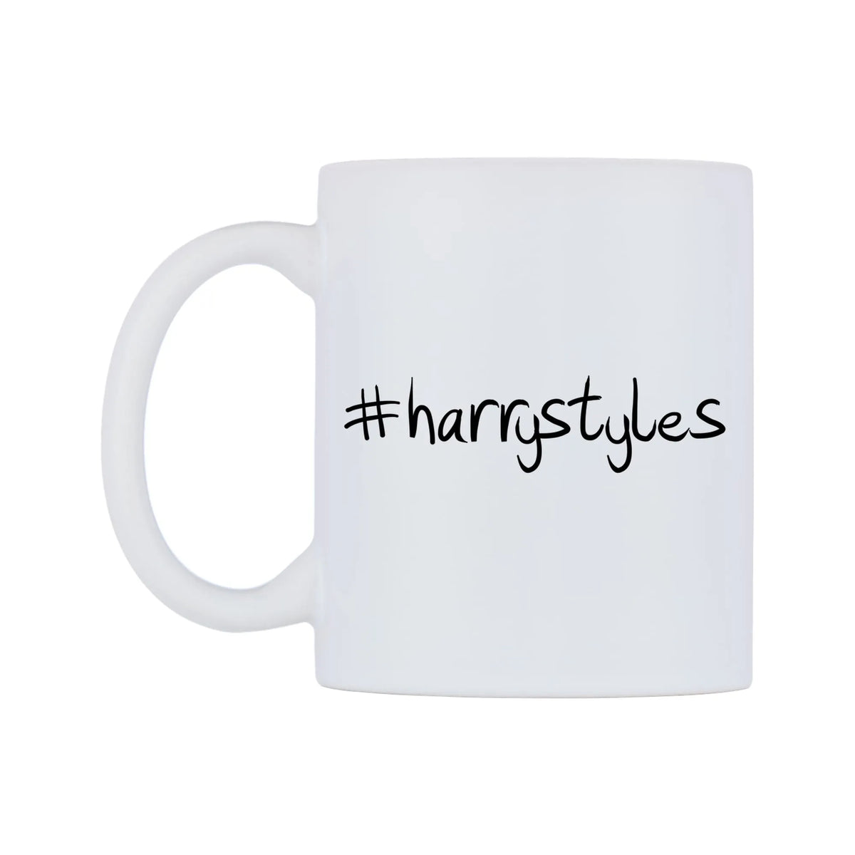 harrystyles Mug — mug, right side, on a white background