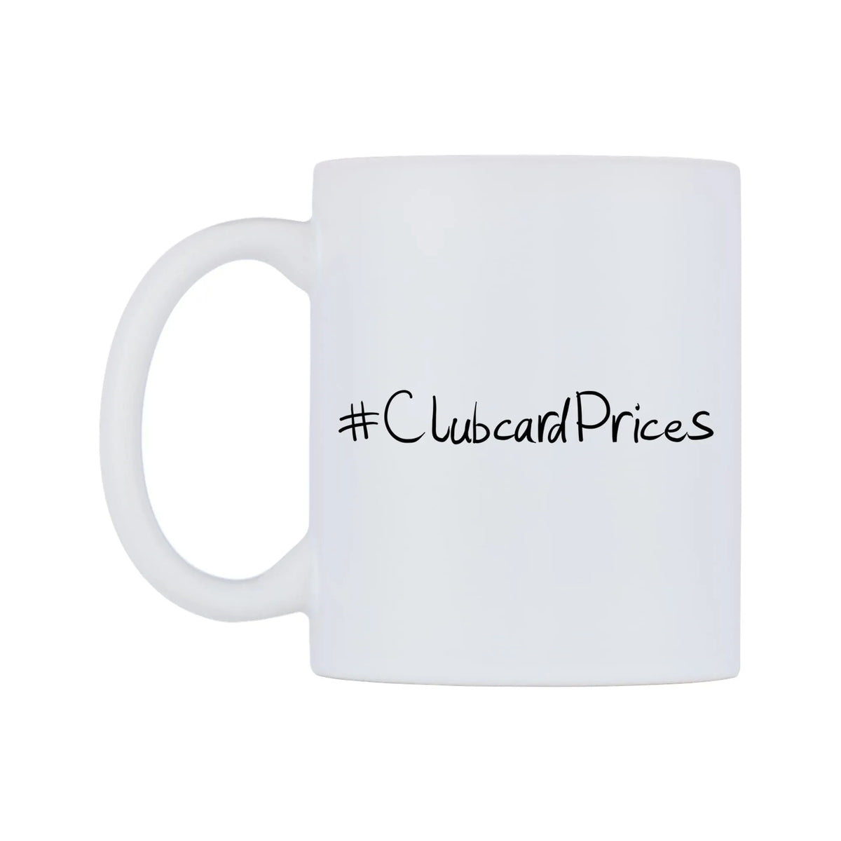 ClubcardPrices Mug — mug, right side, on a white background
