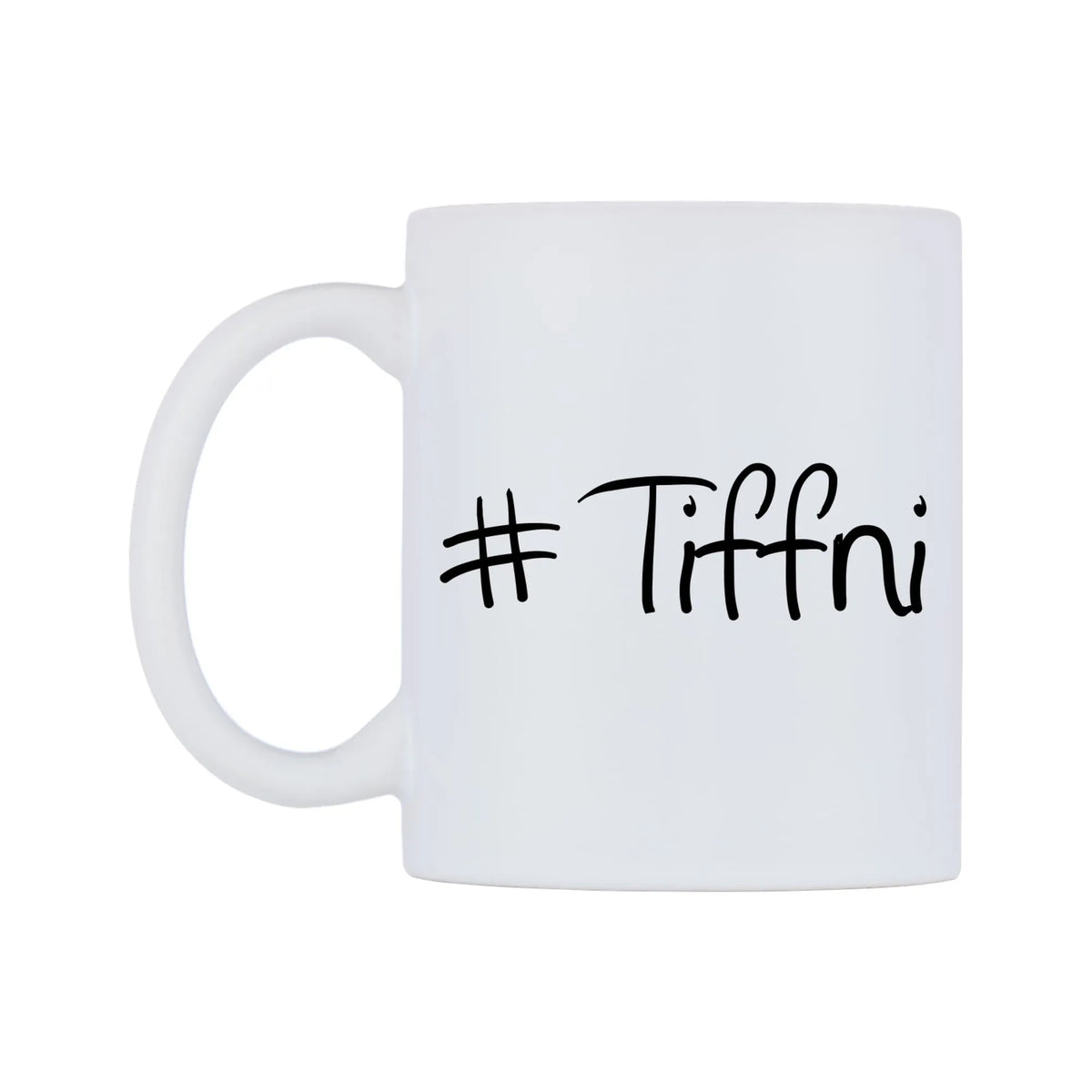Tiffni Mug — mug, right side, on a white background