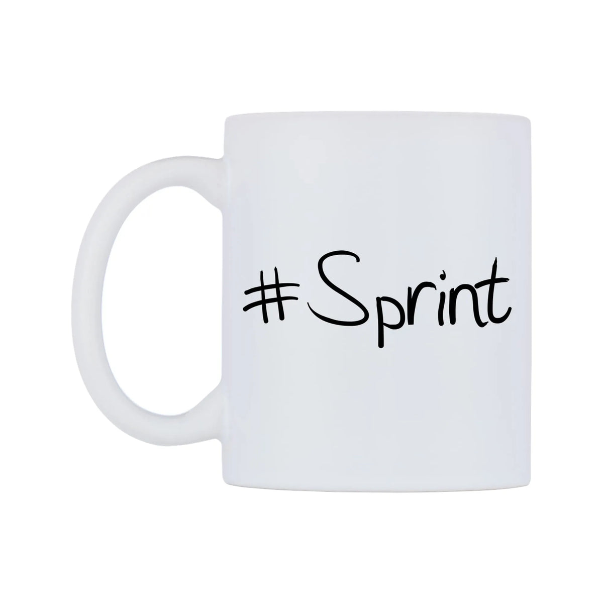 Sprint Mug — mug, right side, on a white background