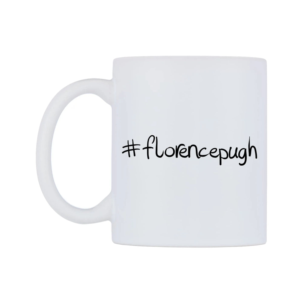 florencepugh Mug — mug, right side, on a white background