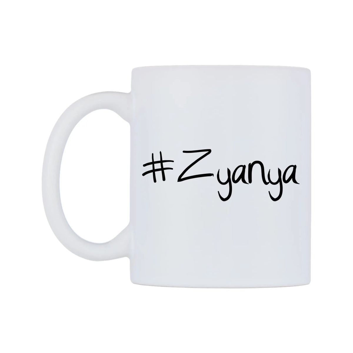 Zyanya Mug — mug, right side, on a white background