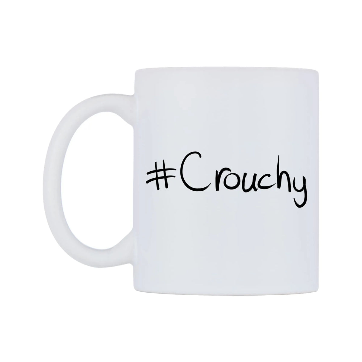 Crouchy Mug — mug, right side, on a white background