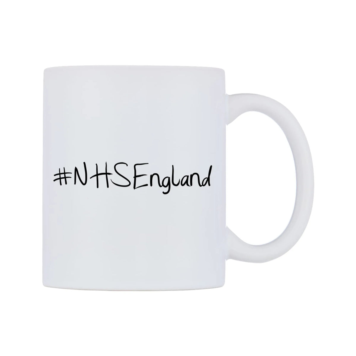 NHSEngland Mug — mug, left side, on a white background