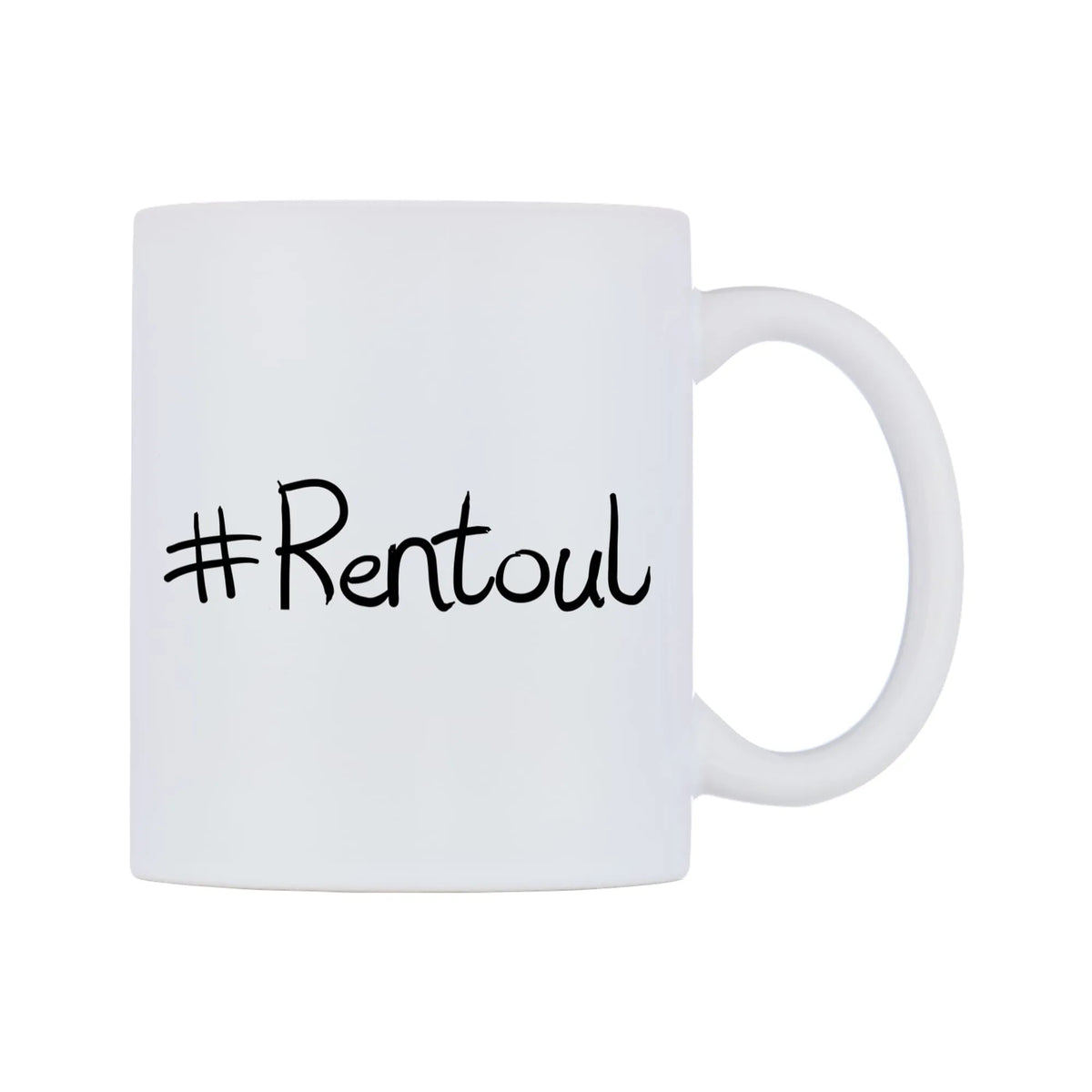 Rentoul Mug — mug, left side, on a white background
