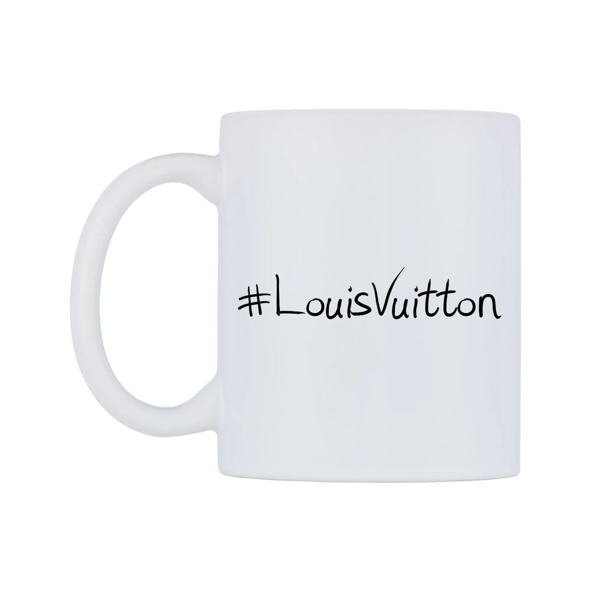 LouisVuitton Mug — mug, right side, on a white background