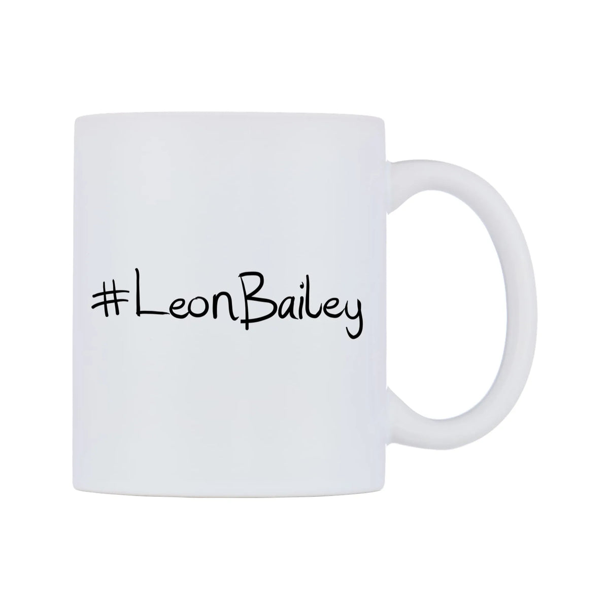 LeonBailey Mug — mug, left side, on a white background