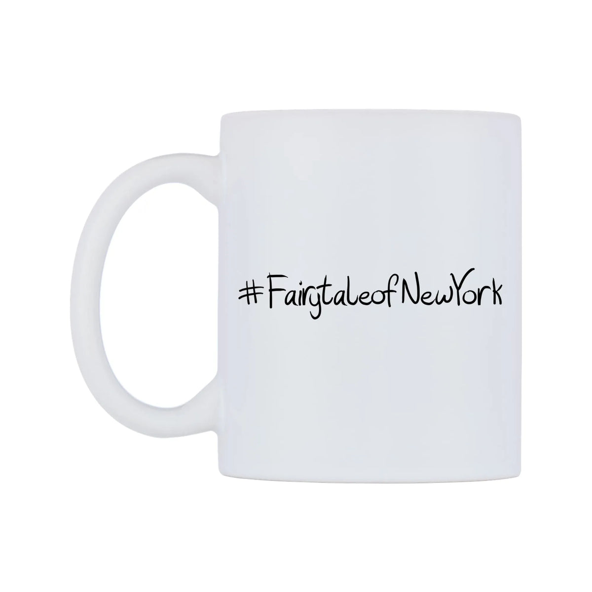 FairytaleofNewYork Mug — mug, right side, on a white background