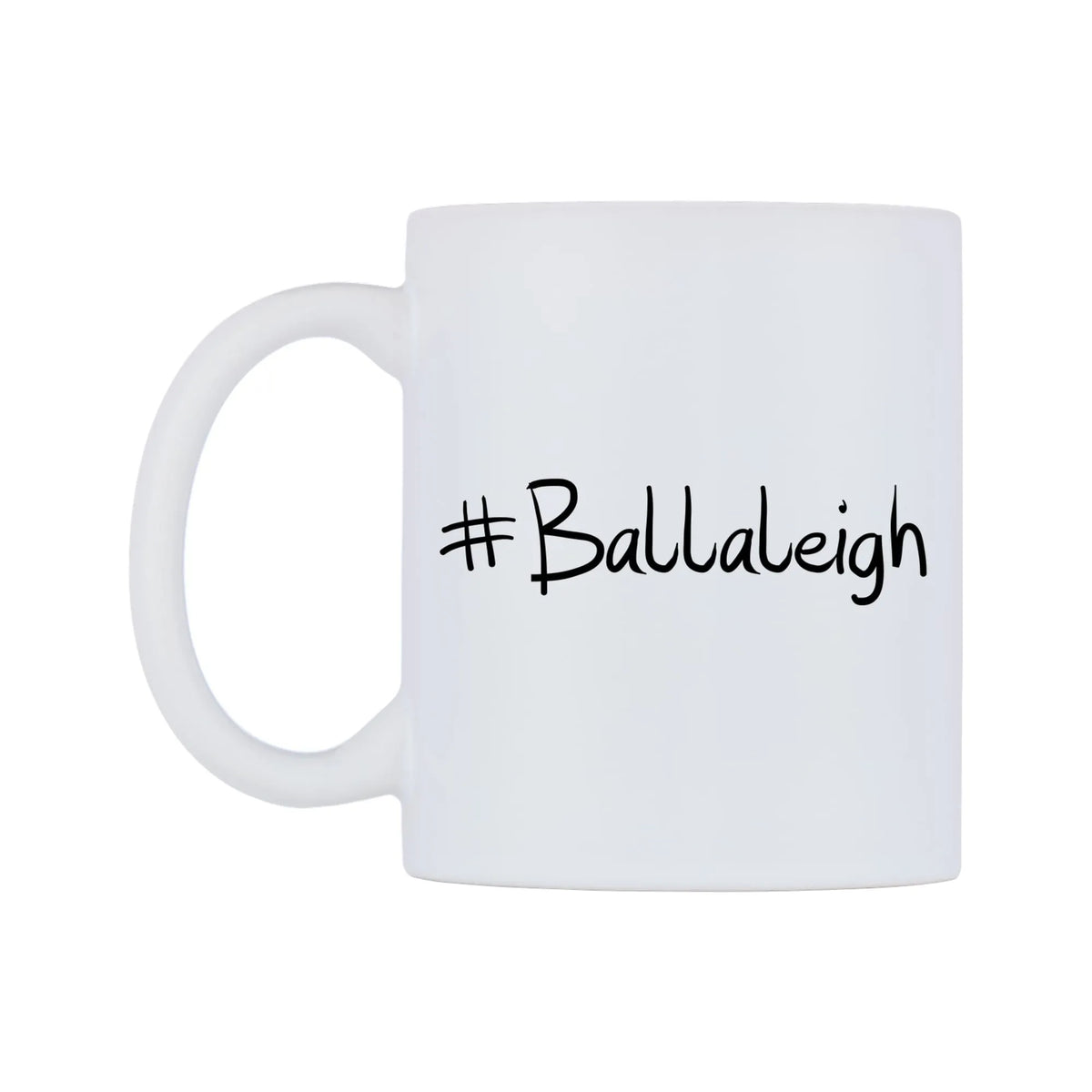 Ballaleigh Mug — mug, right side, on a white background