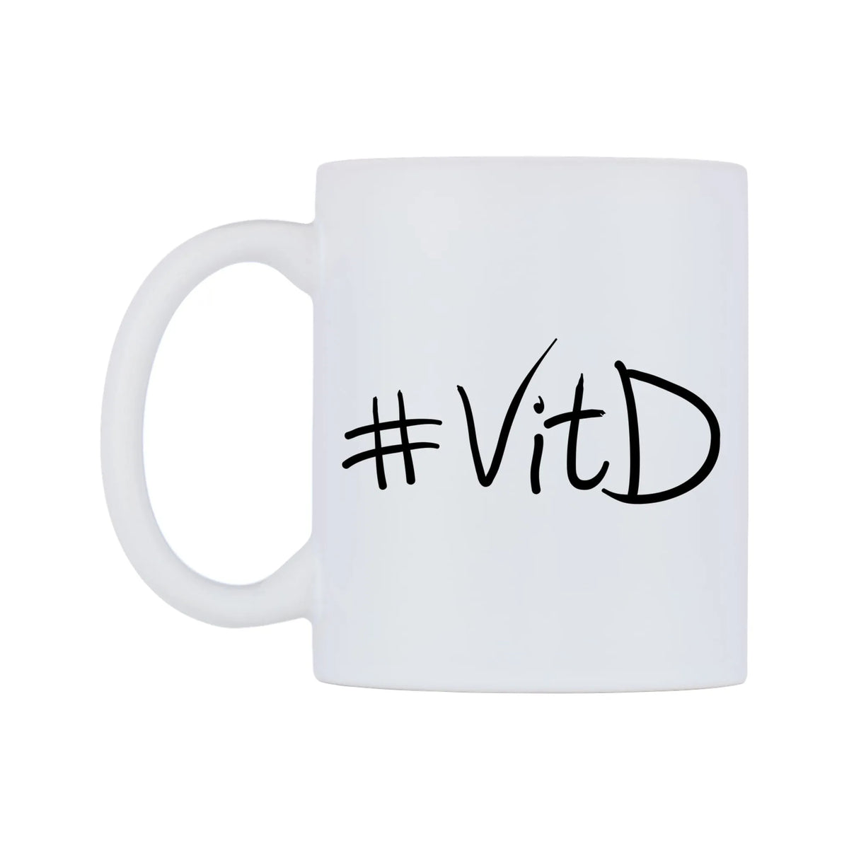 VitD Mug — mug, right side, on a white background