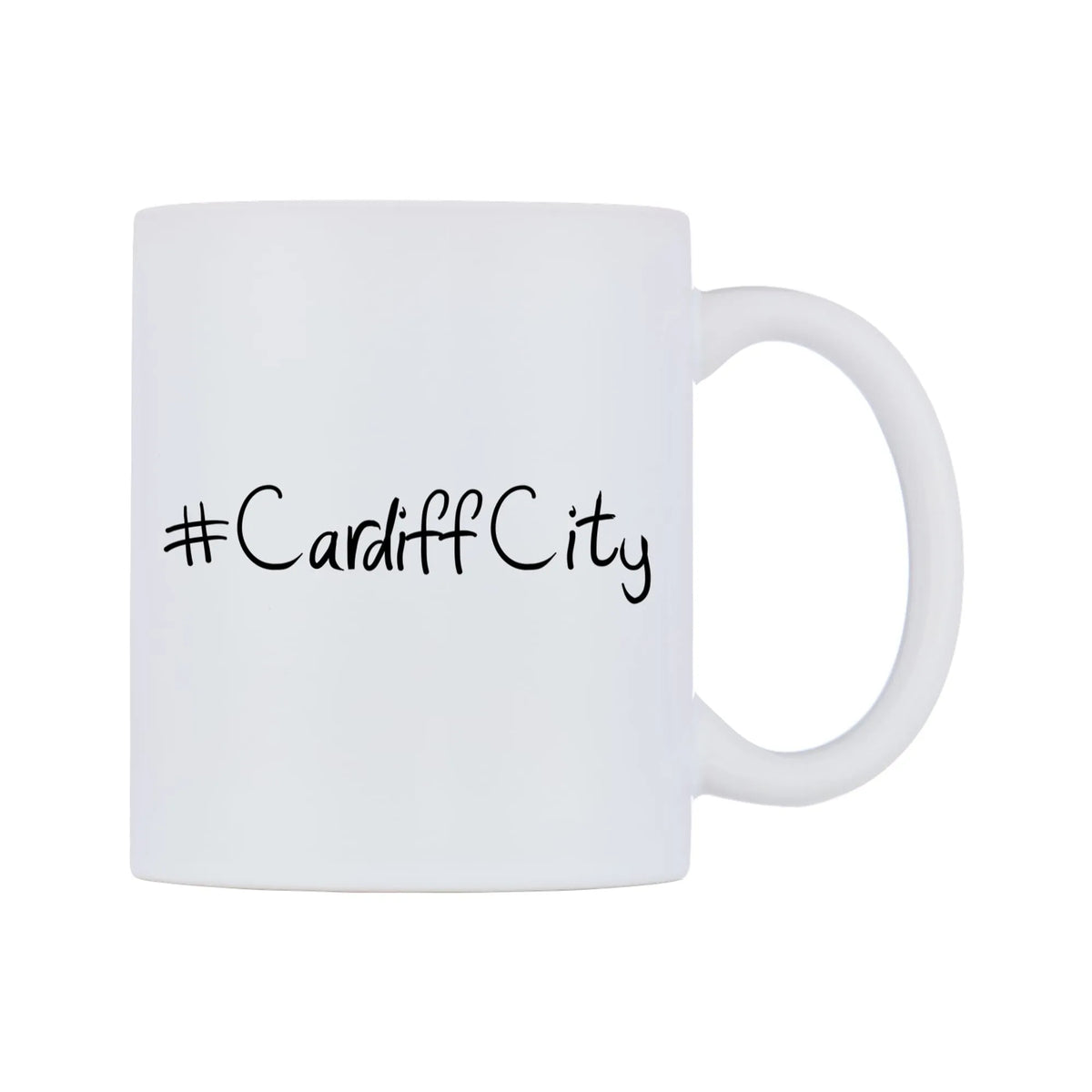 CardiffCity Mug — mug, left side, on a white background