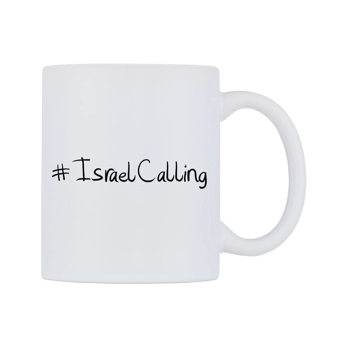 IsraelCalling Mug — mug, left side, on a white background