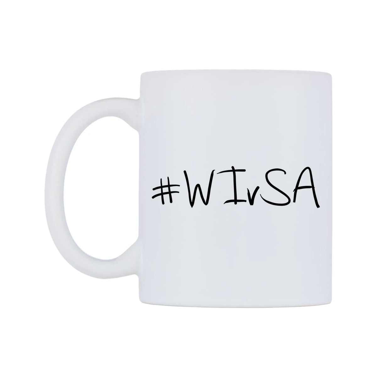 WIvSA Mug — mug, right side, on a white background