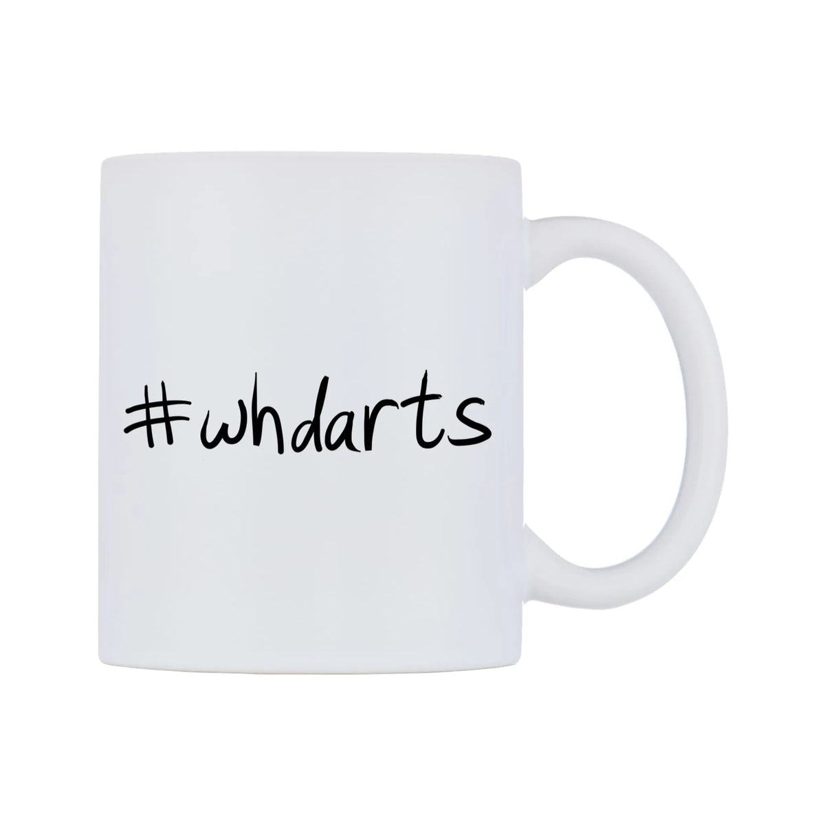 whdarts Mug — mug, left side, on a white background