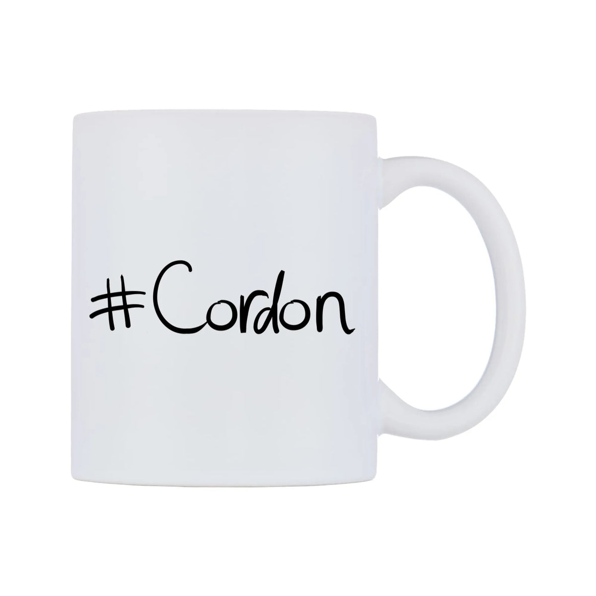 Cordon Mug — mug, left side, on a white background