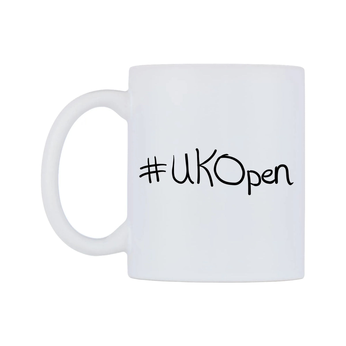 UKOpen Mug — mug, right side, on a white background