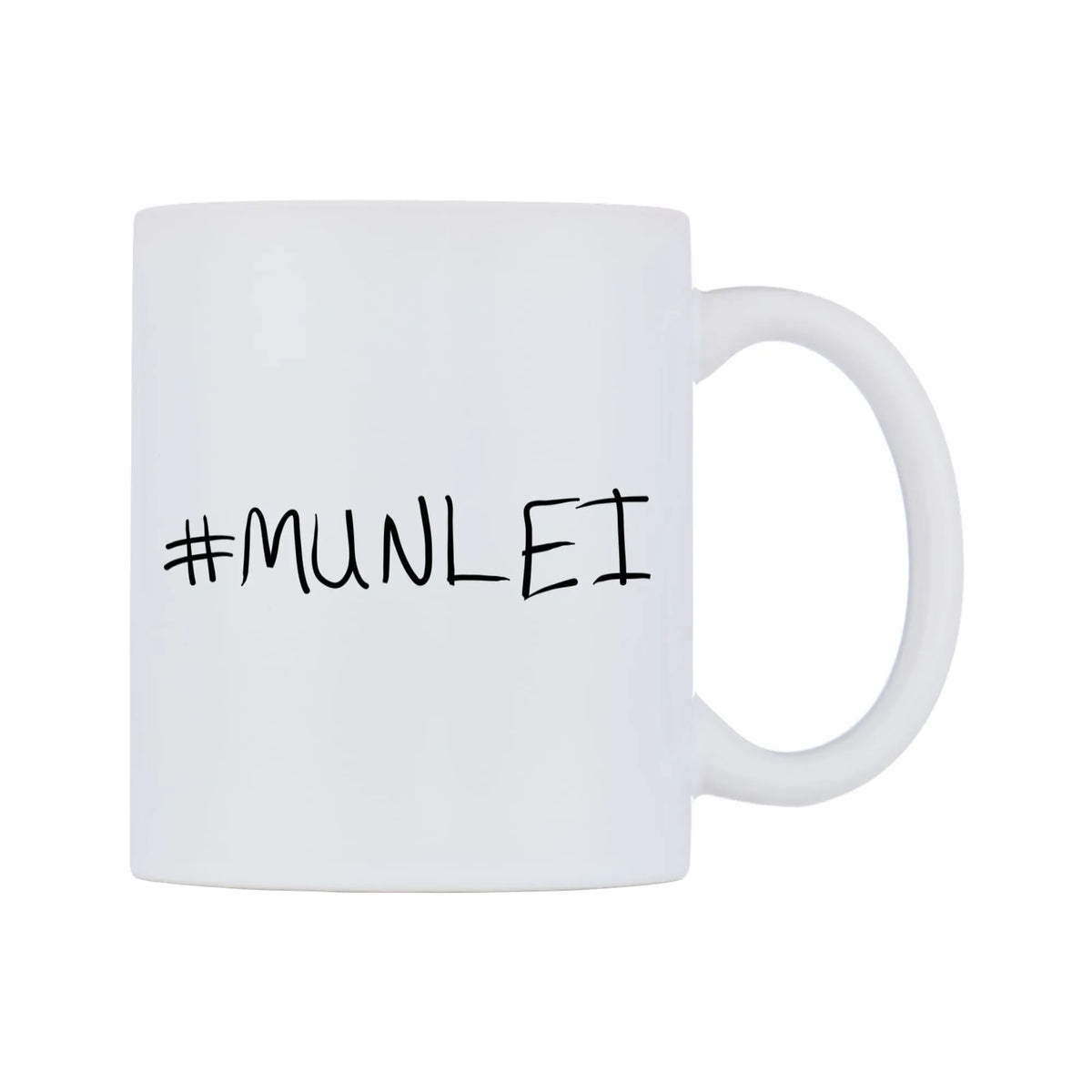 MUNLEI Mug — mug, left side, on a white background
