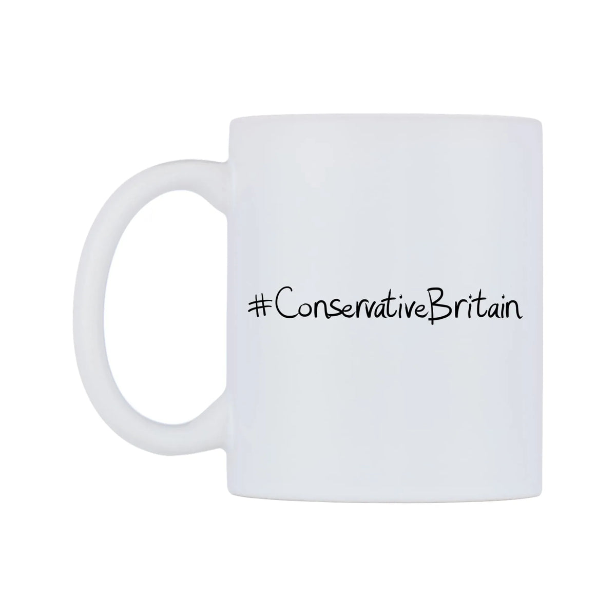 ConservativeBritain Mug — mug, right side, on a white background