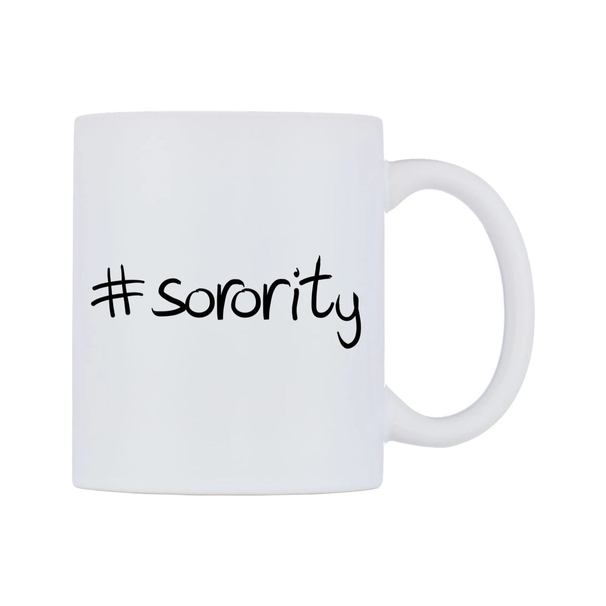 sorority Mug — mug, left side, on a white background