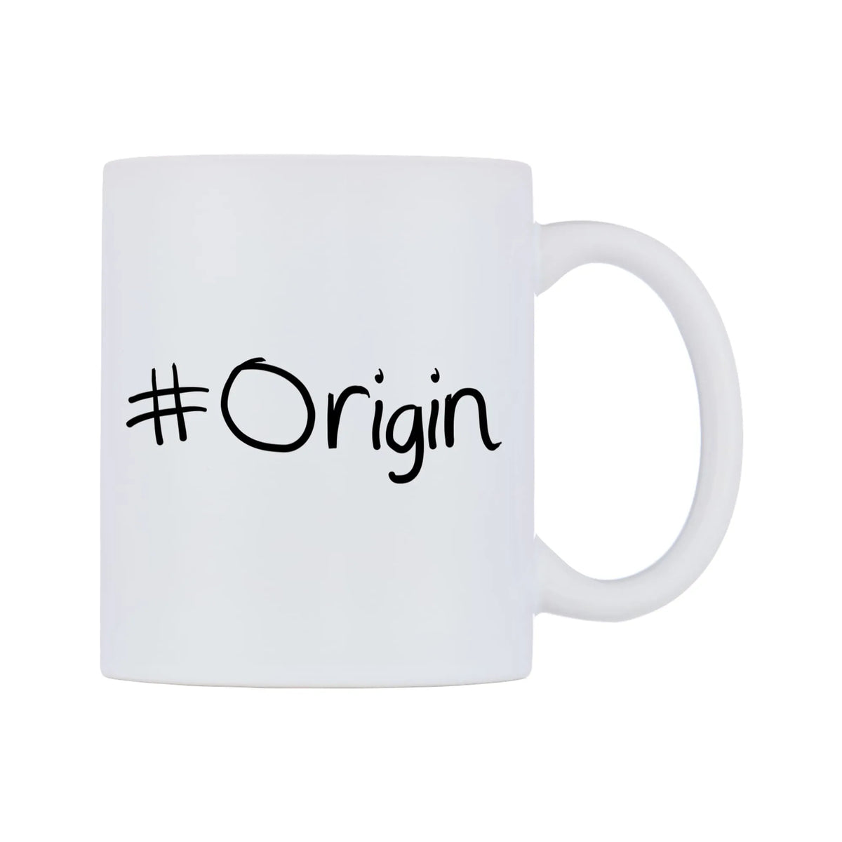 Origin Mug — mug, left side, on a white background