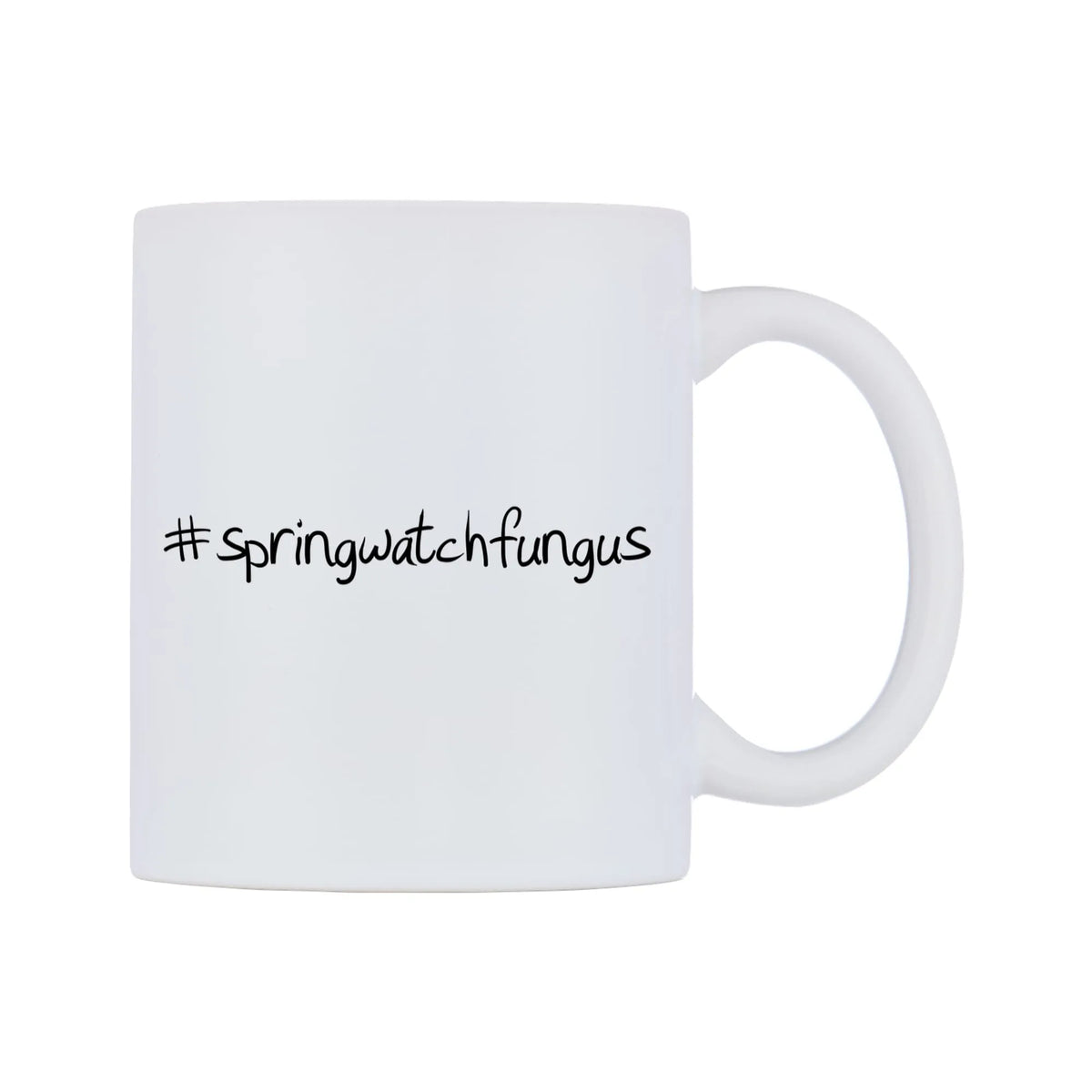 springwatchfungus Mug — mug, left side, on a white background