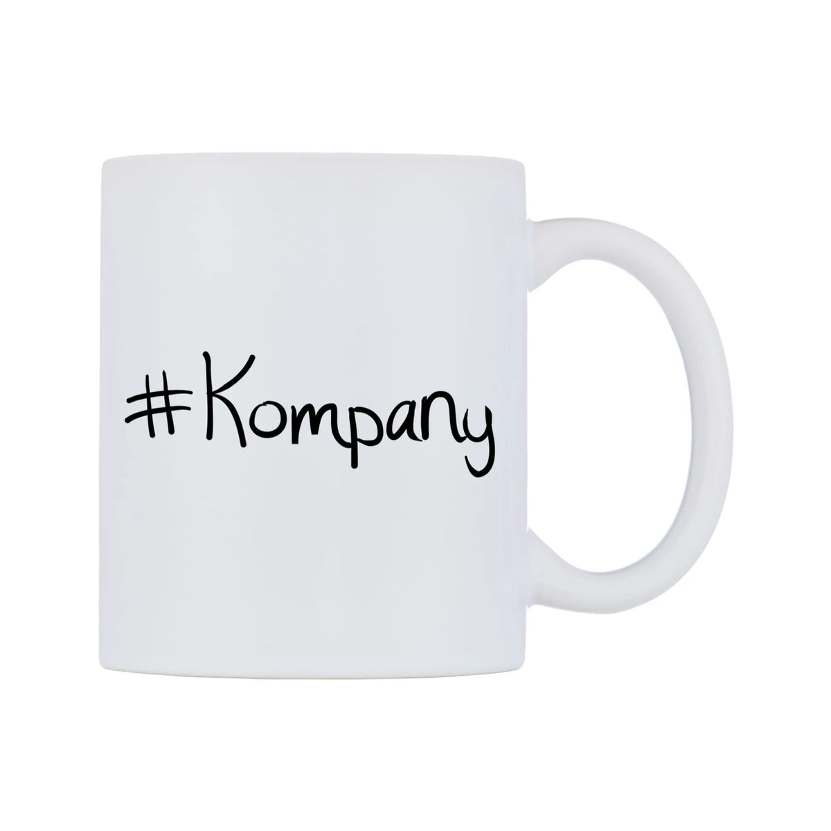 Kompany Mug — mug, left side, on a white background