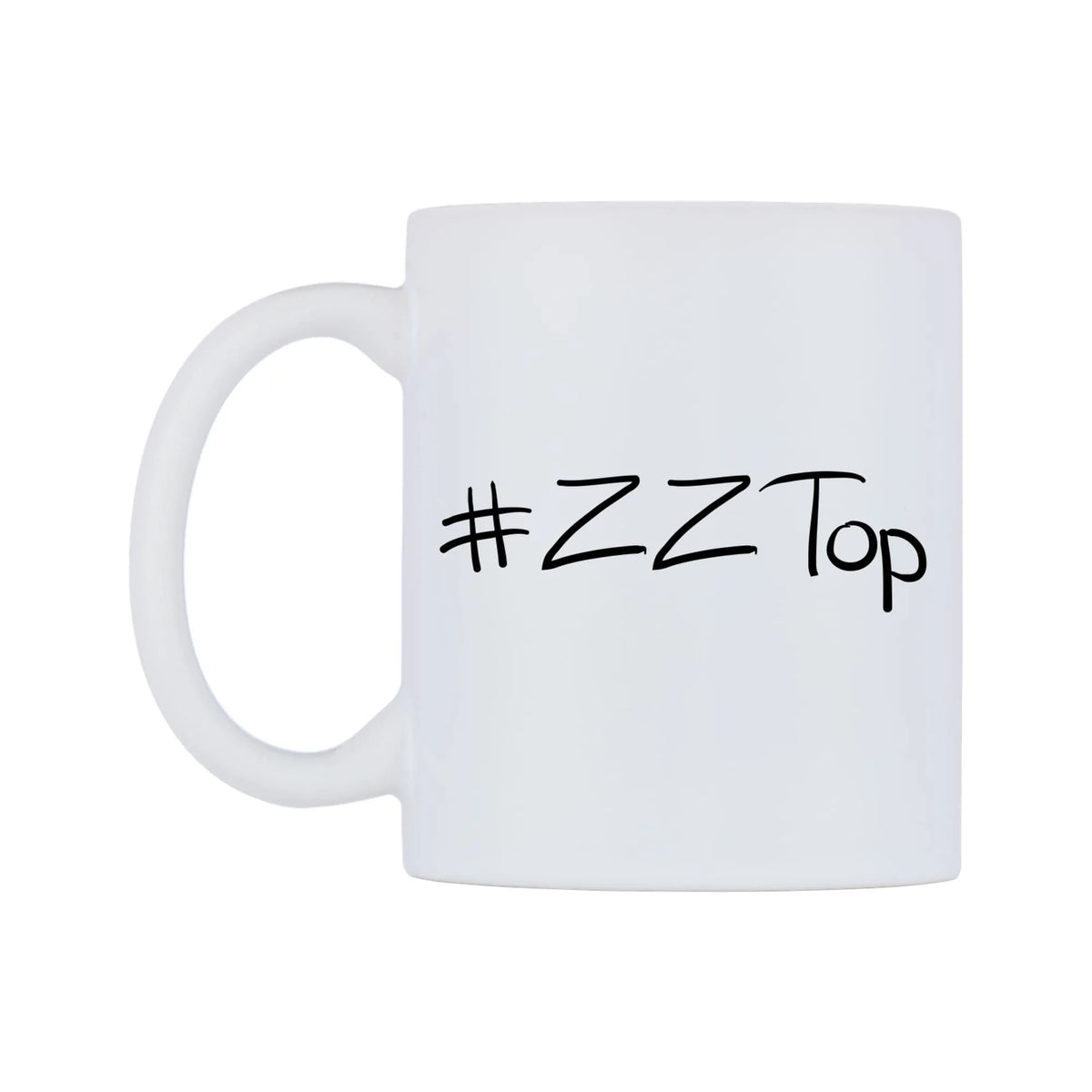ZZTop Mug — mug, right side, on a white background