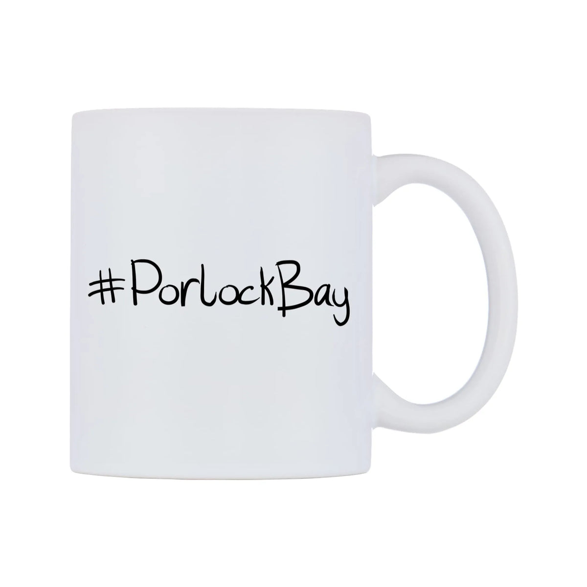 PorlockBay Mug — mug, left side, on a white background