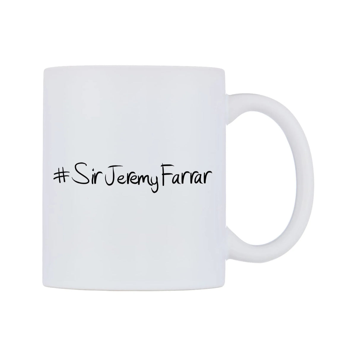 SirJeremyFarrar Mug — mug, left side, on a white background