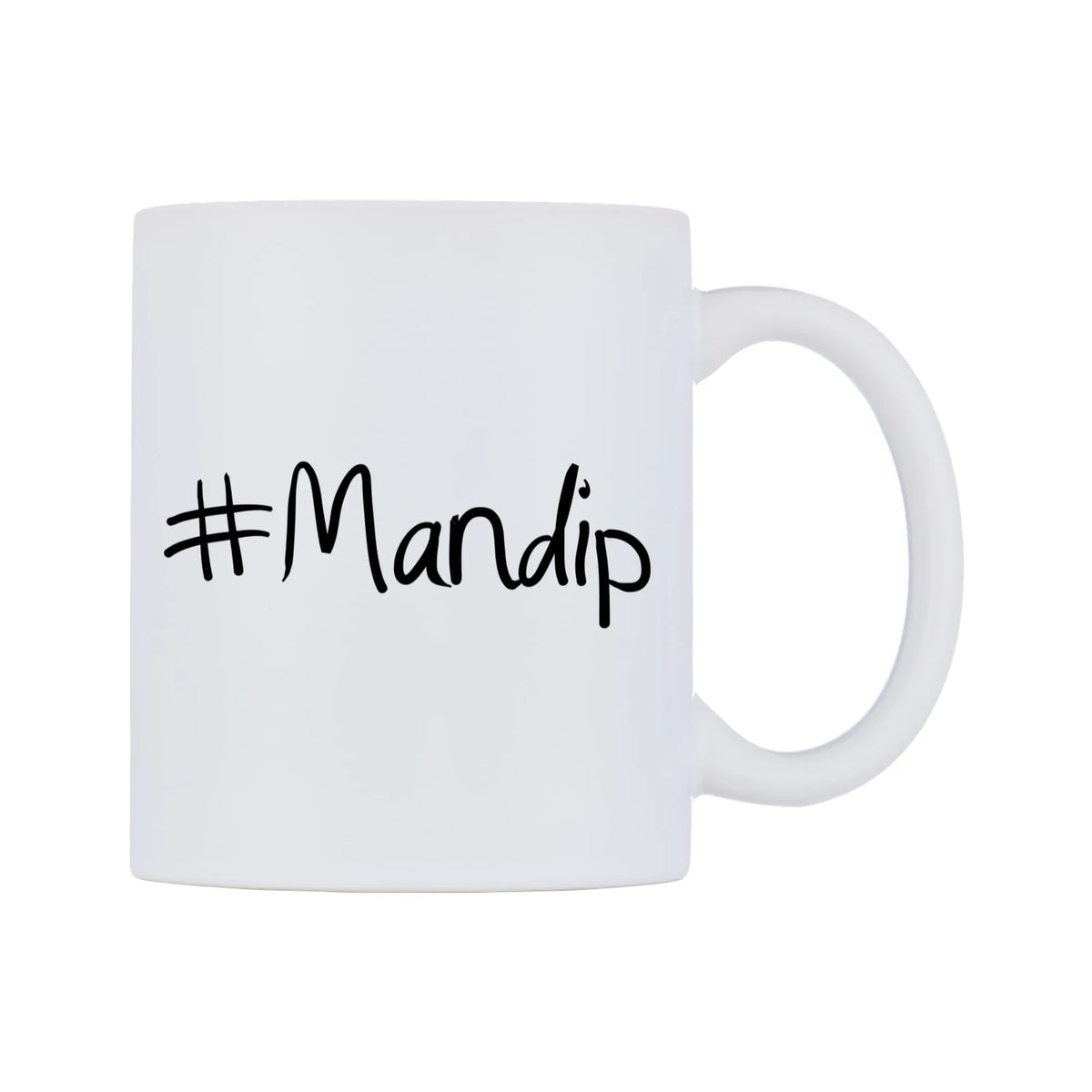 Mandip Mug — mug, left side, on a white background