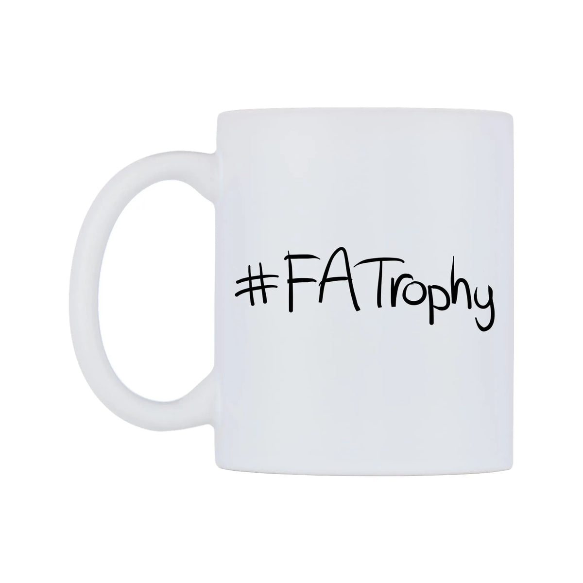 FATrophy Mug — mug, right side, on a white background