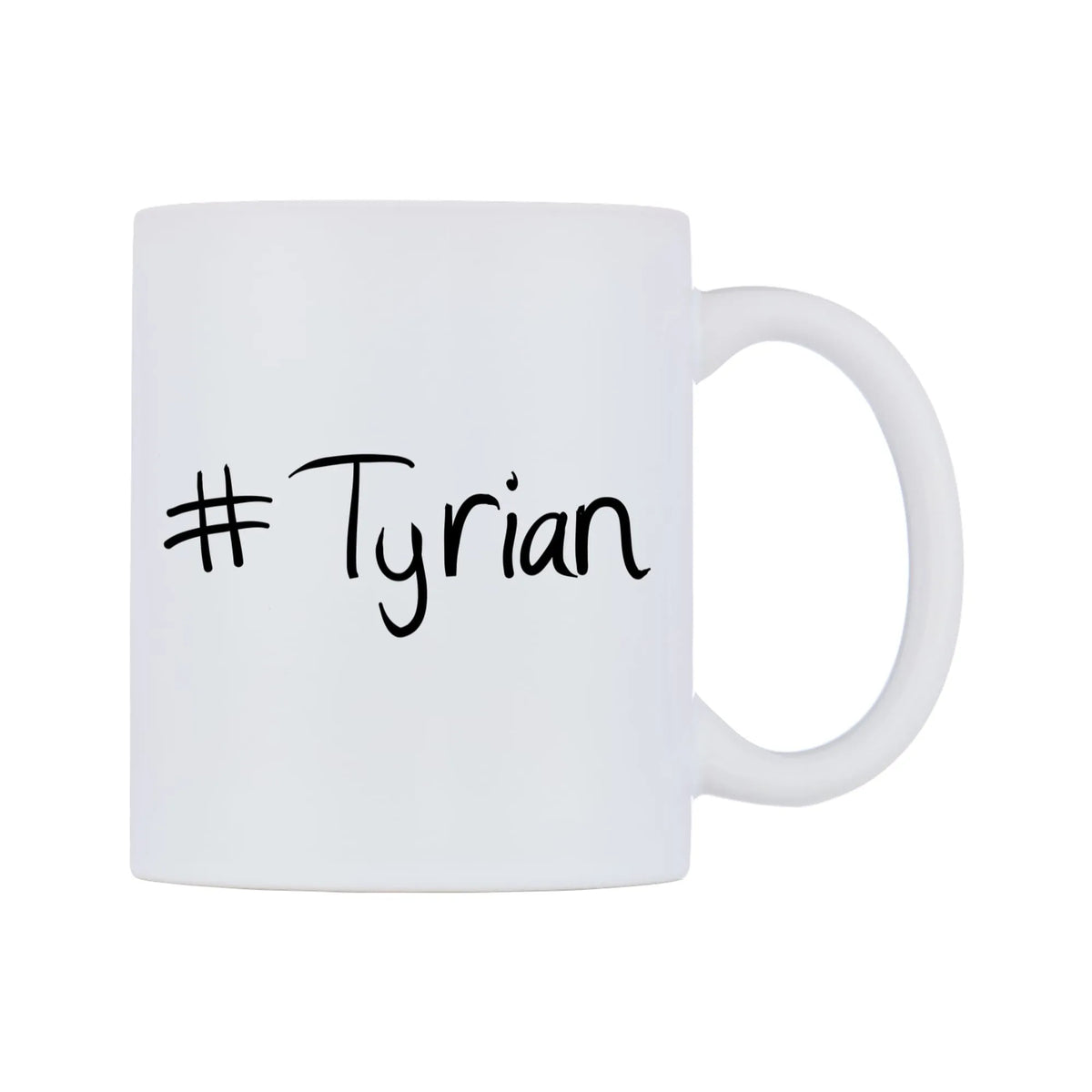 Tyrian Mug — mug, left side, on a white background