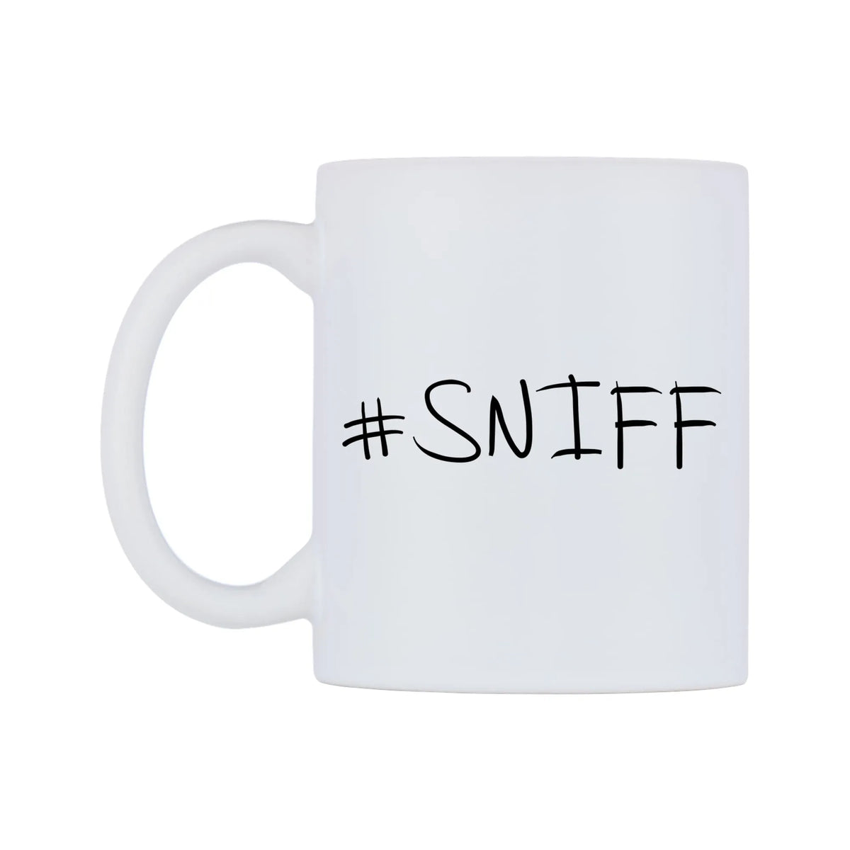 SNIFF Mug — mug, right side, on a white background