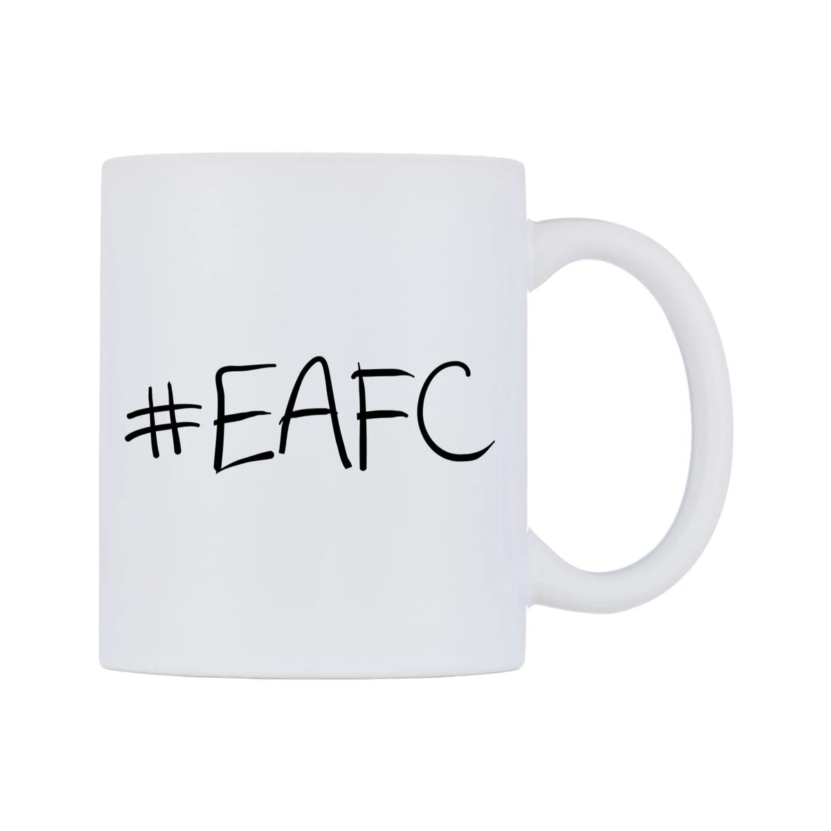 EAFC Mug — mug, left side, on a white background