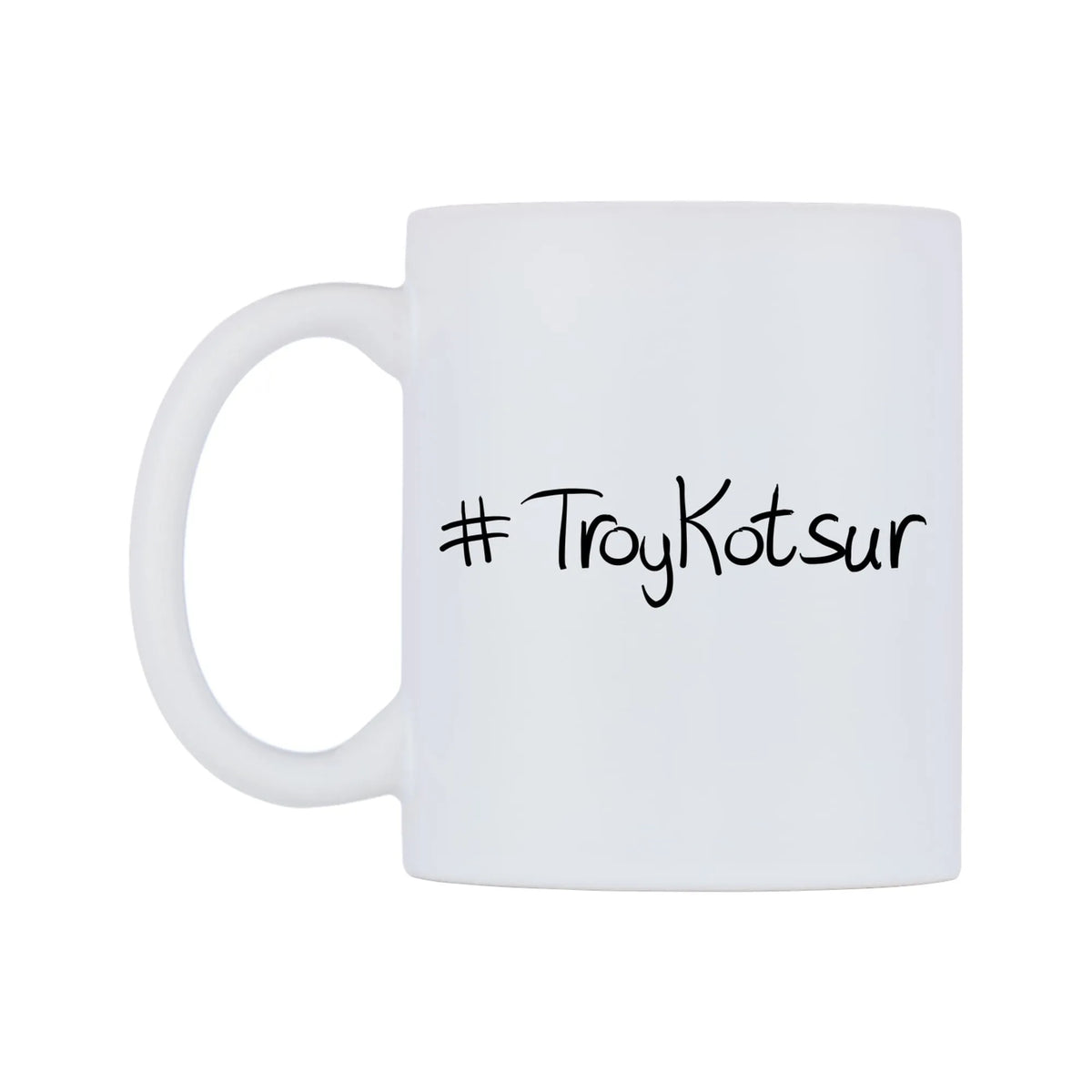TroyKotsur Mug — mug, right side, on a white background