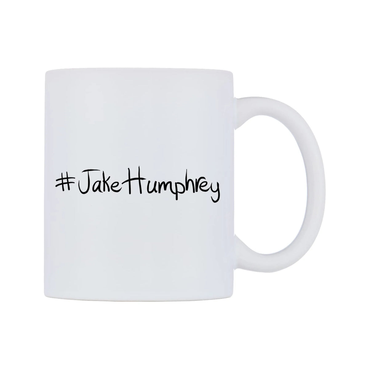 JakeHumphrey Mug — mug, left side, on a white background