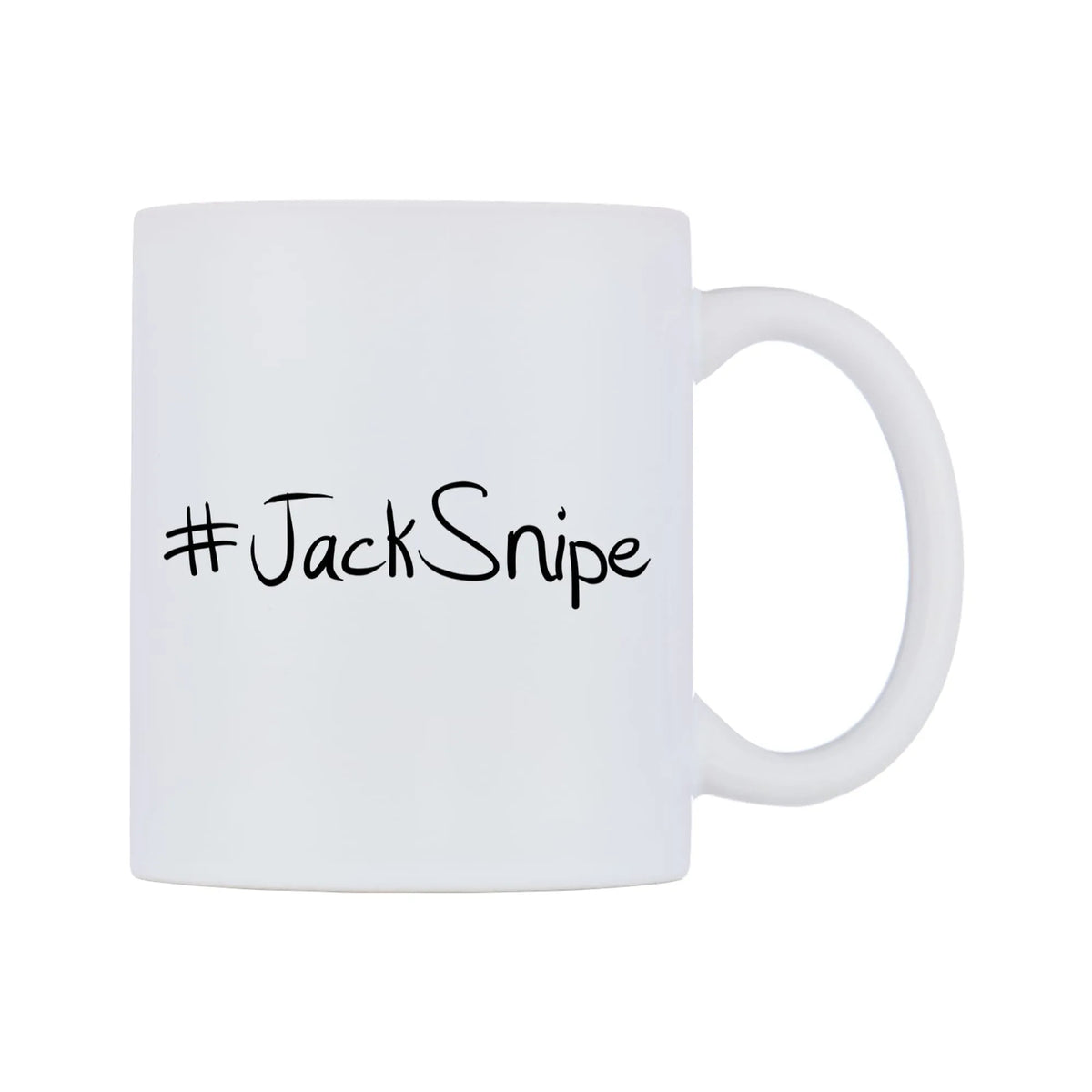JackSnipe Mug — mug, left side, on a white background