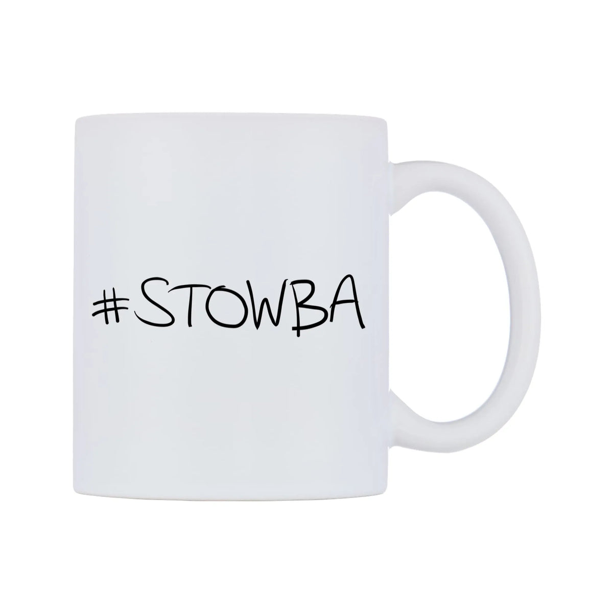 STOWBA Mug — mug, left side, on a white background
