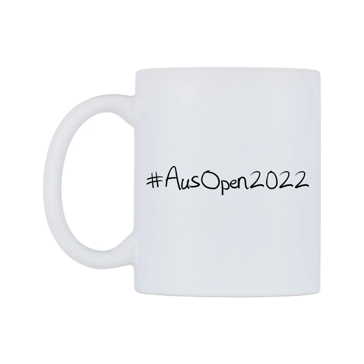 AusOpen2022 Mug — mug, right side, on a white background