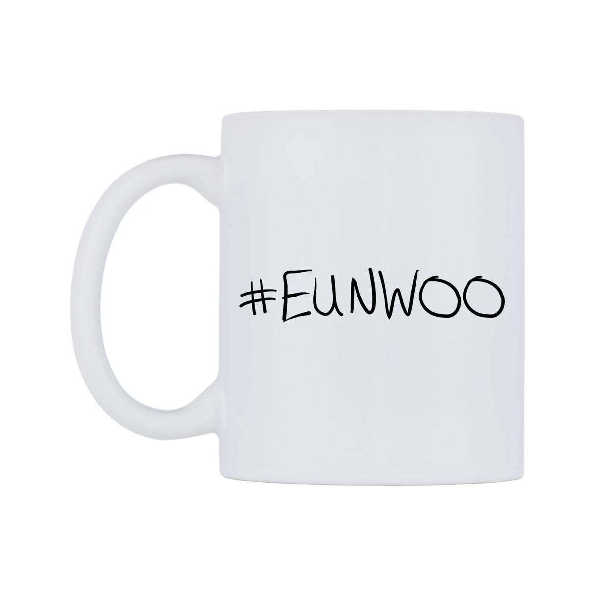 EUNWOO Mug — mug, right side, on a white background