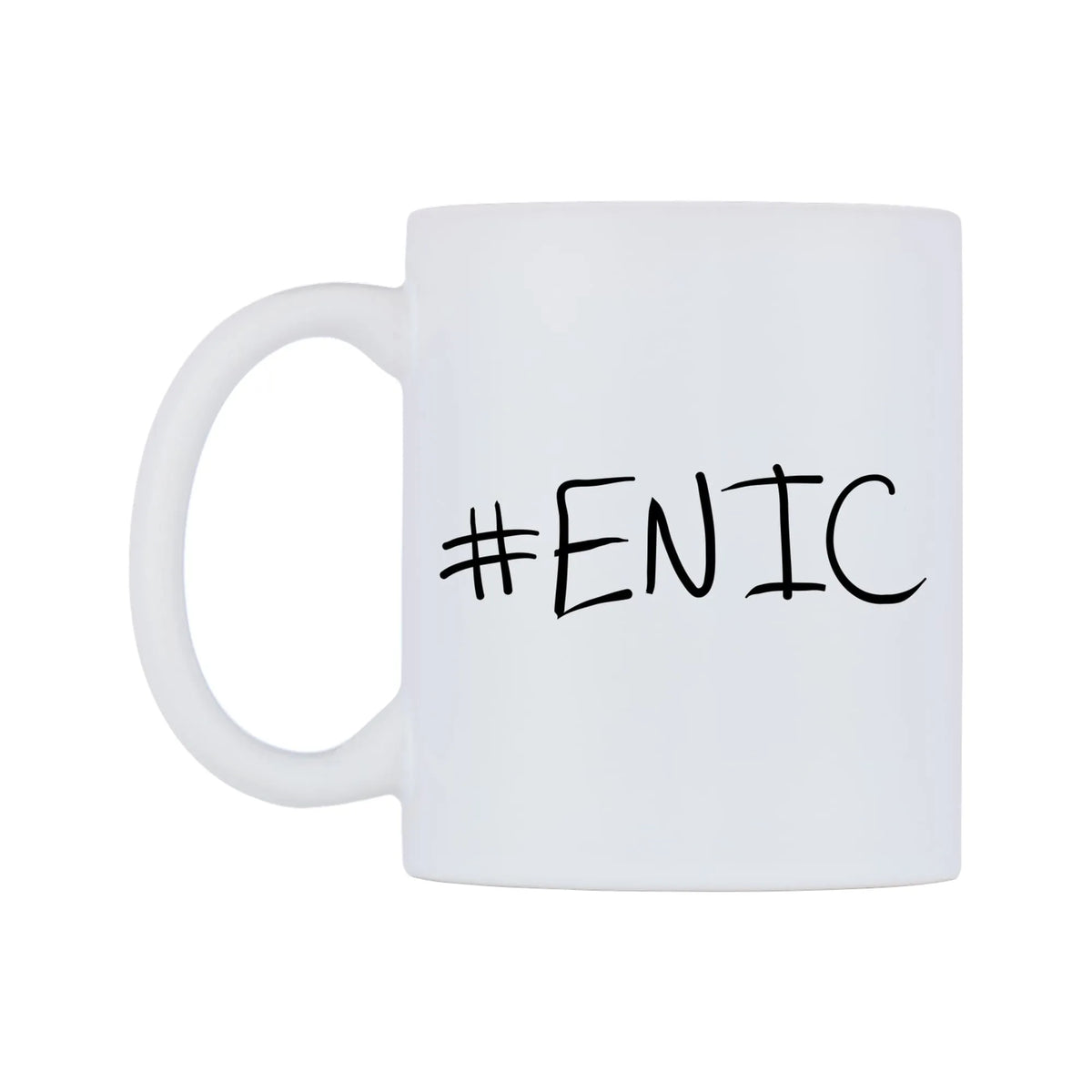 ENIC Mug — mug, right side, on a white background