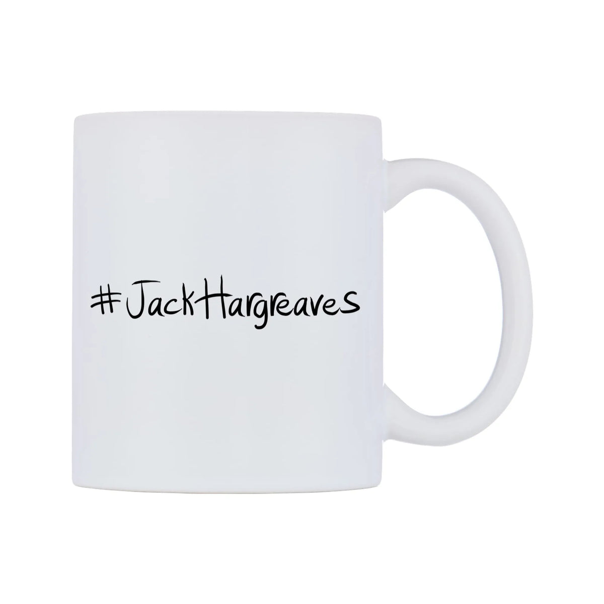 JackHargreaves Mug — mug, left side, on a white background