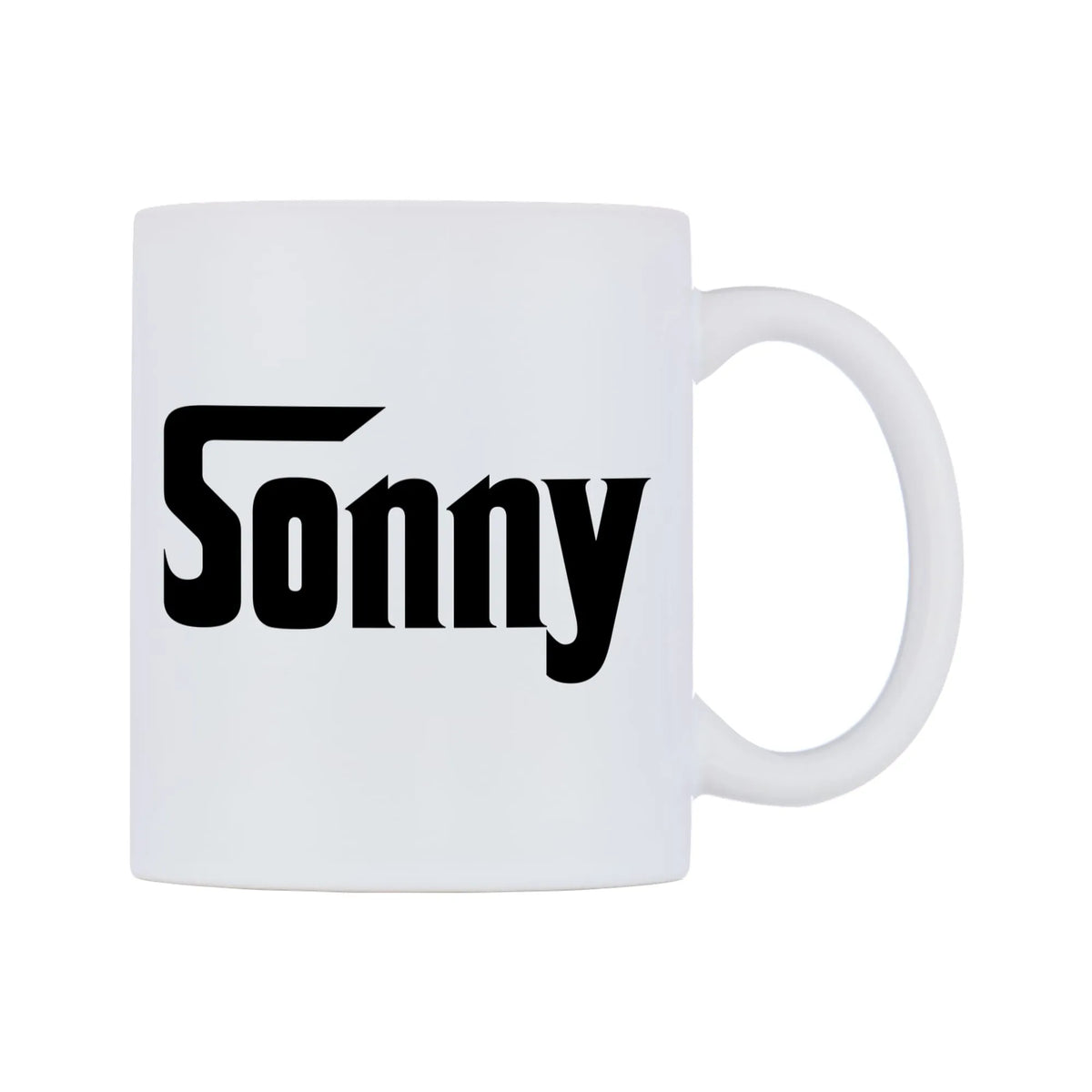 Sonny - Godfather Themed Mug — white 11oz gloss mug, left side, on a white background
