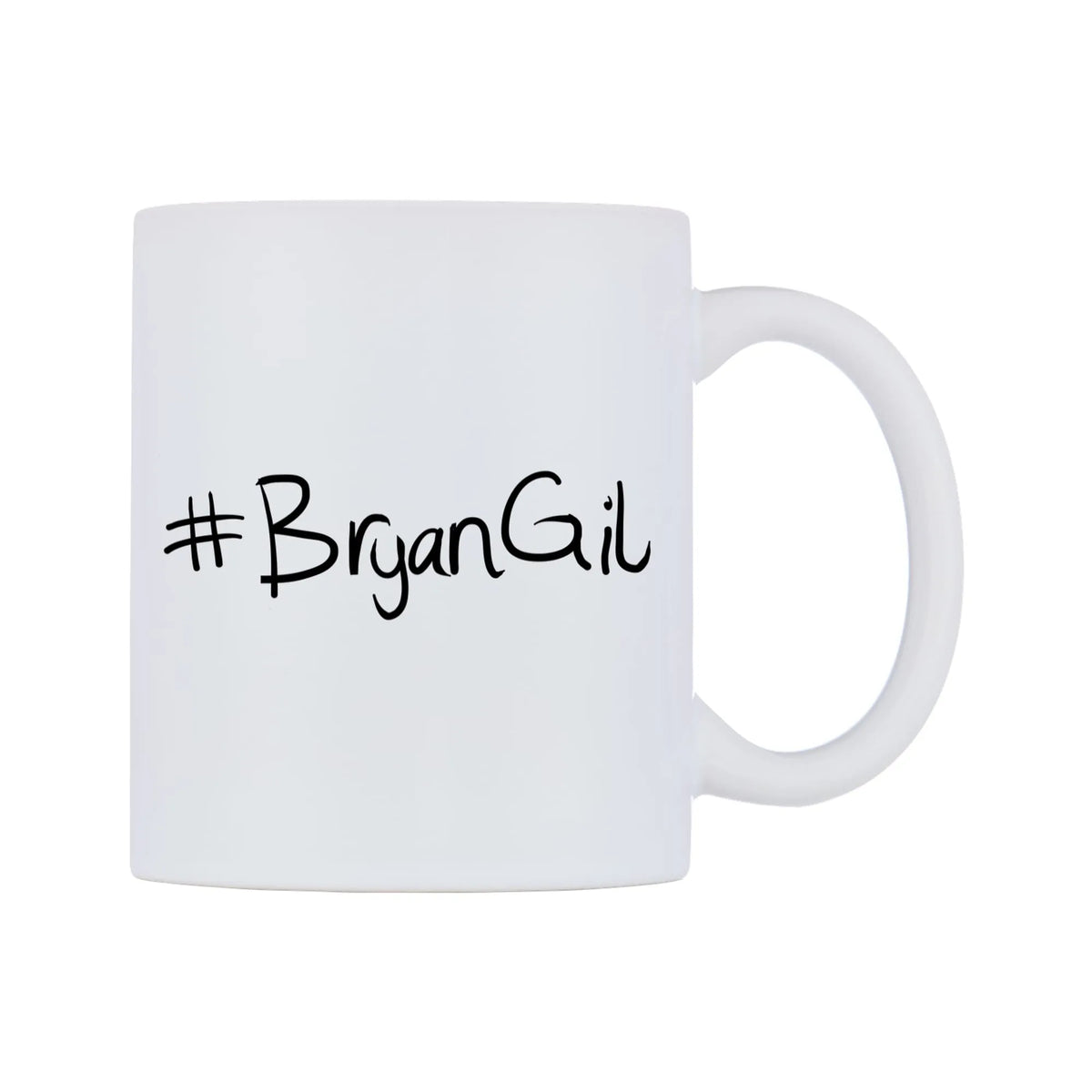 BryanGil Mug — mug, left side, on a white background