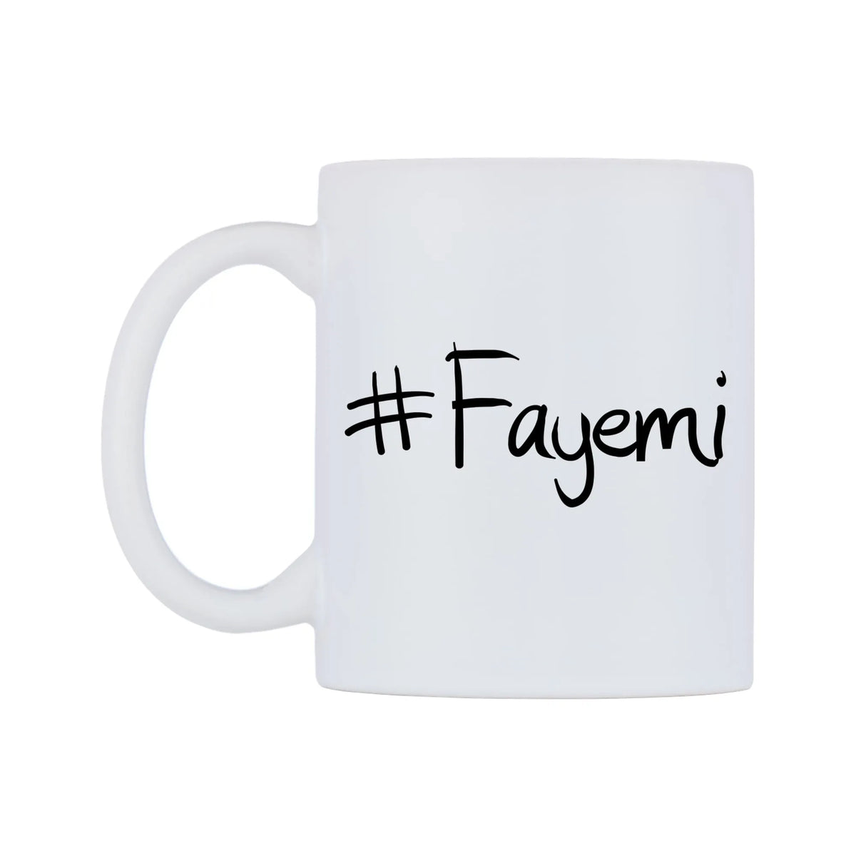 Fayemi Mug — mug, right side, on a white background