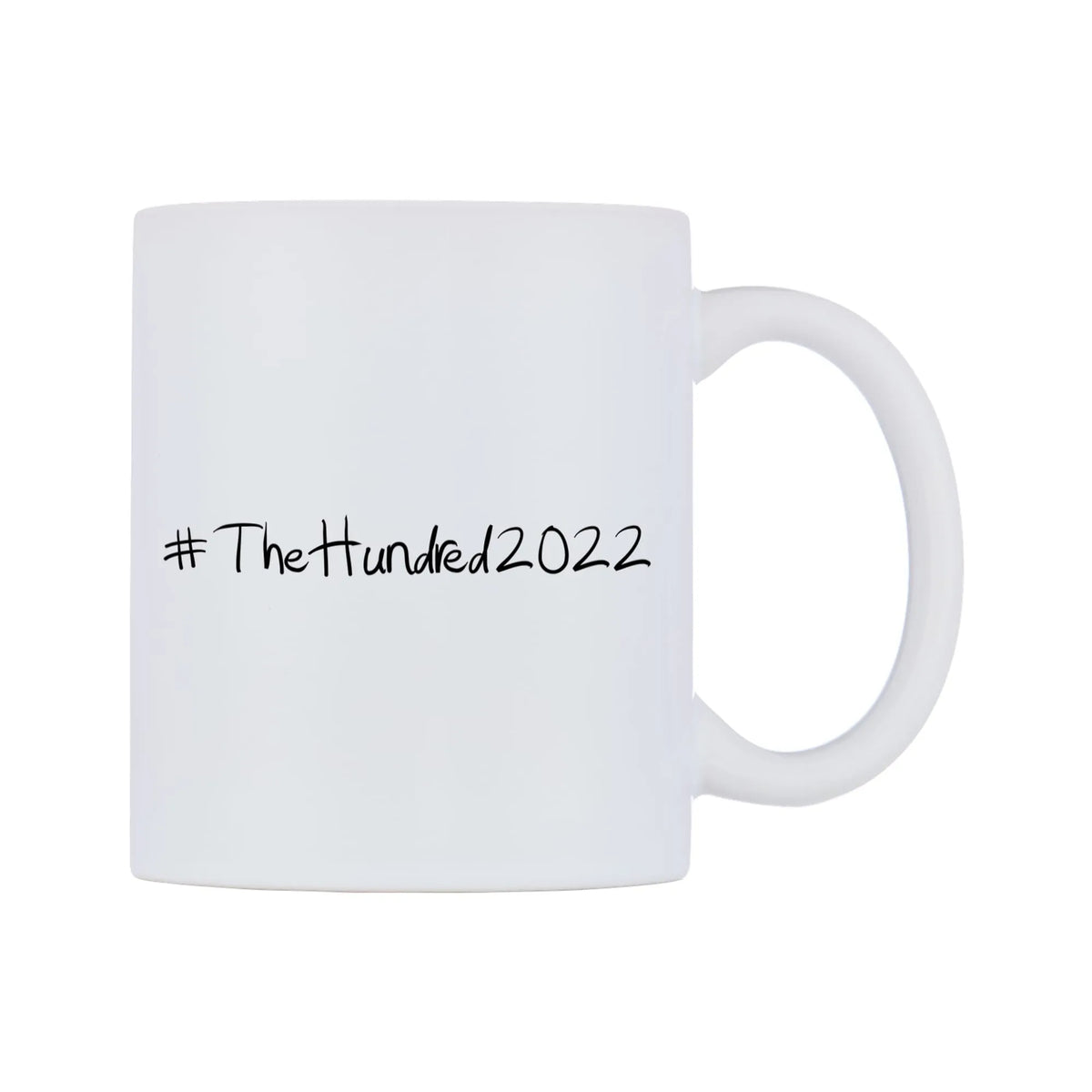 TheHundred2022 Mug — mug, left side, on a white background