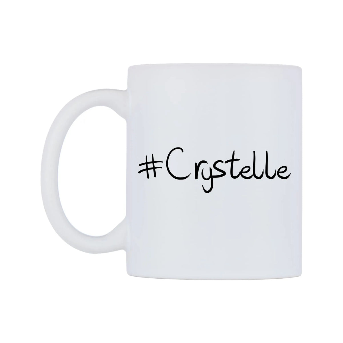 Crystelle Mug — mug, right side, on a white background