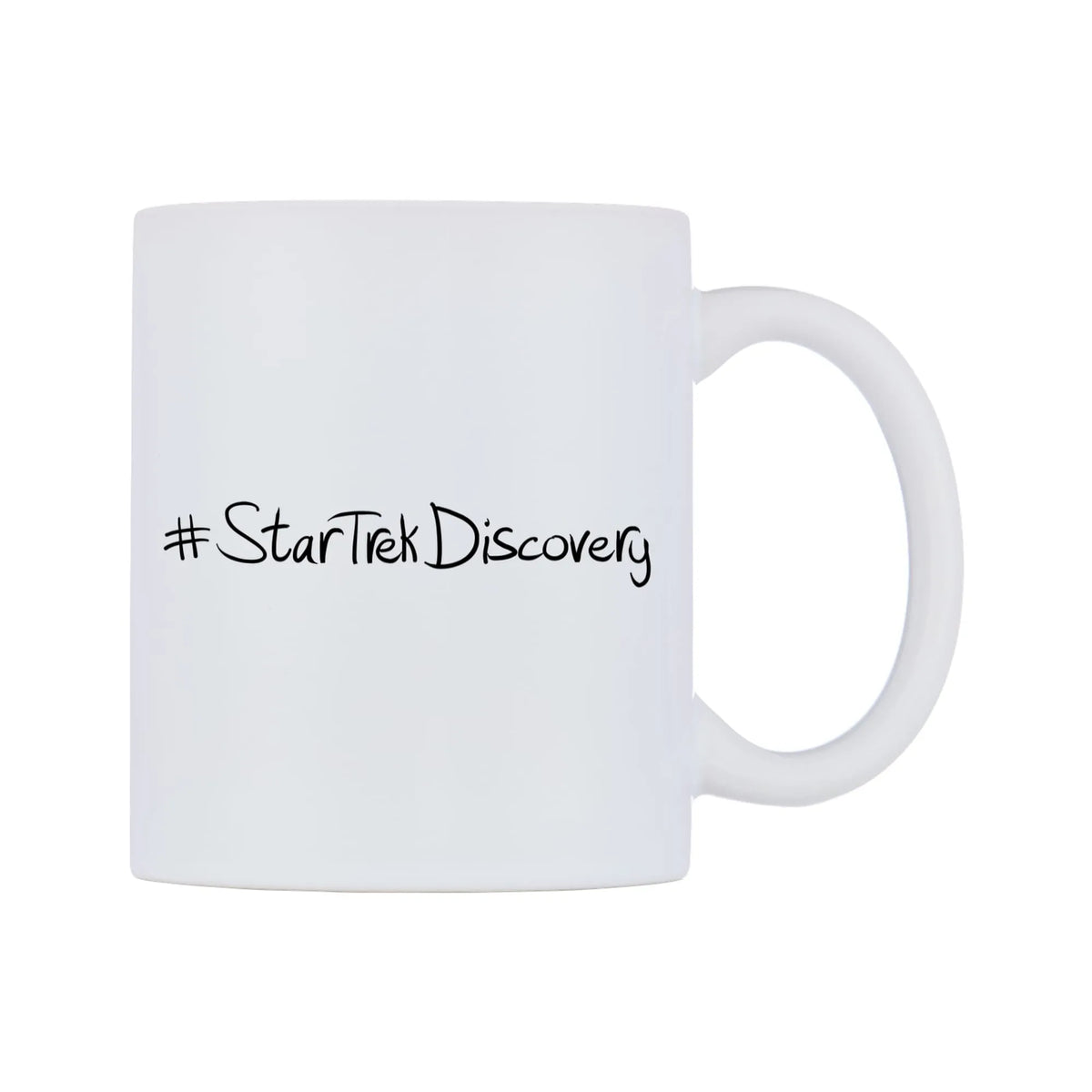 StarTrekDiscovery Mug — mug, left side, on a white background