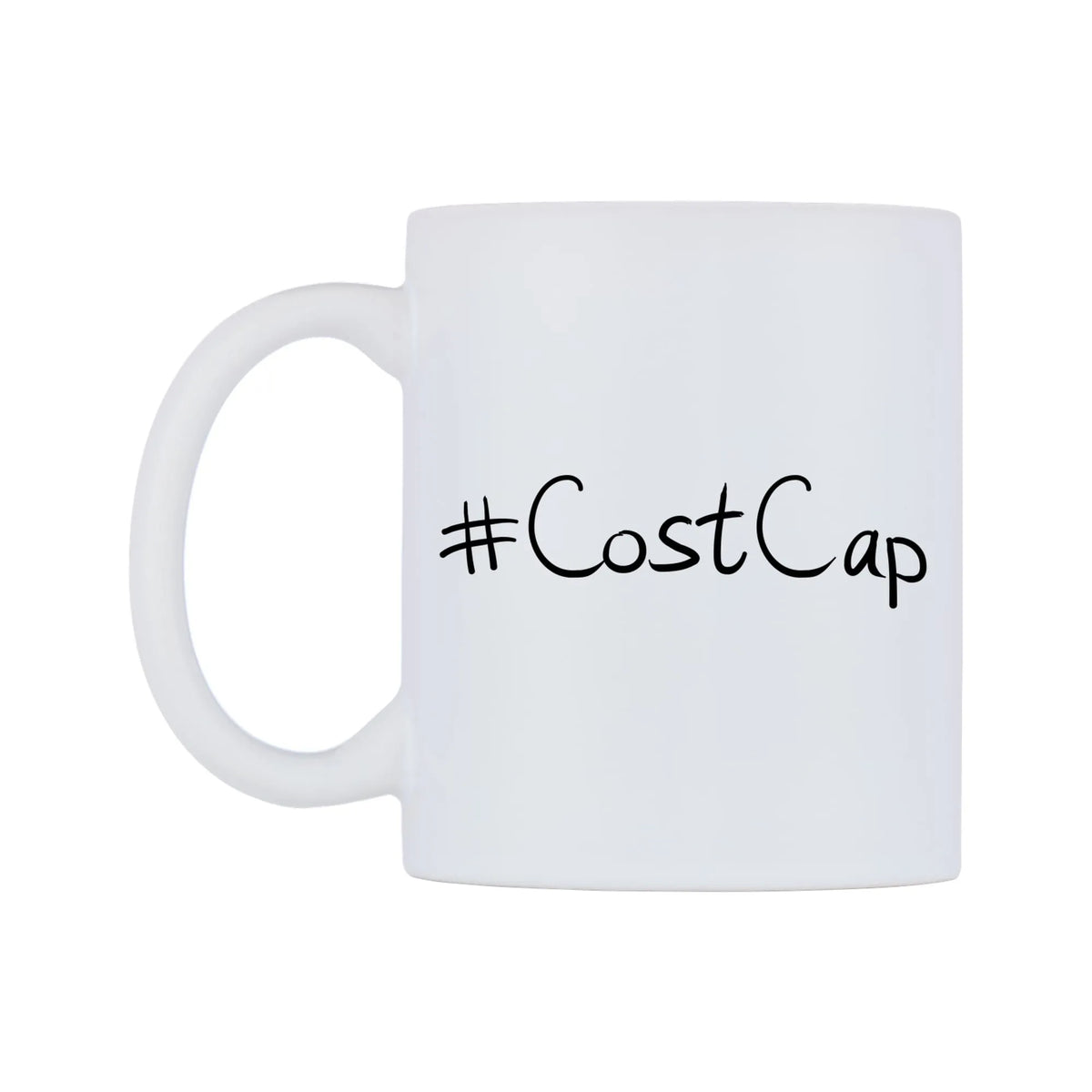 CostCap Mug — mug, right side, on a white background
