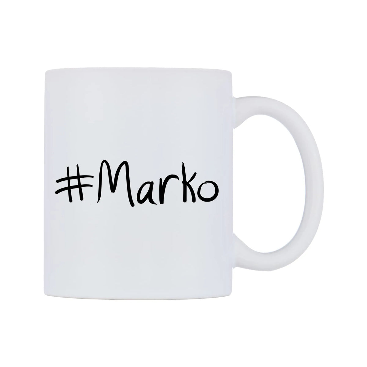 Marko Mug — mug, left side, on a white background